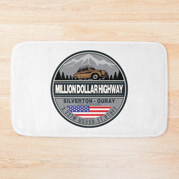 Item preview, Million Dollar Highway | Colorado | Car designed and sold by KrisSidDesigns.