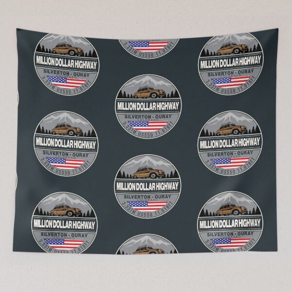 Item preview, Million Dollar Highway | Colorado | Car designed and sold by KrisSidDesigns.