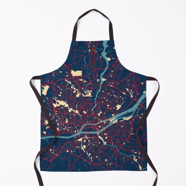 Item preview, Nantes City Map of France - Hope designed and sold by deMAP.