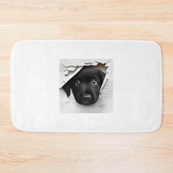 Artikelvorschau, Netter schwarzer Labrador-Welpe entworfen und verkauft von AIArtShopPro.