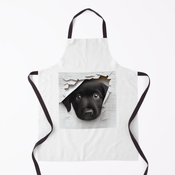 Artikelvorschau, Netter schwarzer Labrador-Welpe entworfen und verkauft von AIArtShopPro.