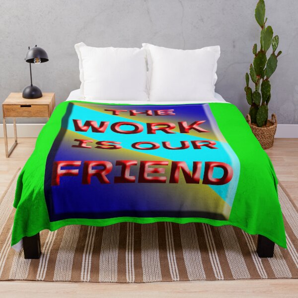 Item preview, The work is our friend designed and sold by Clothes and Stickers .