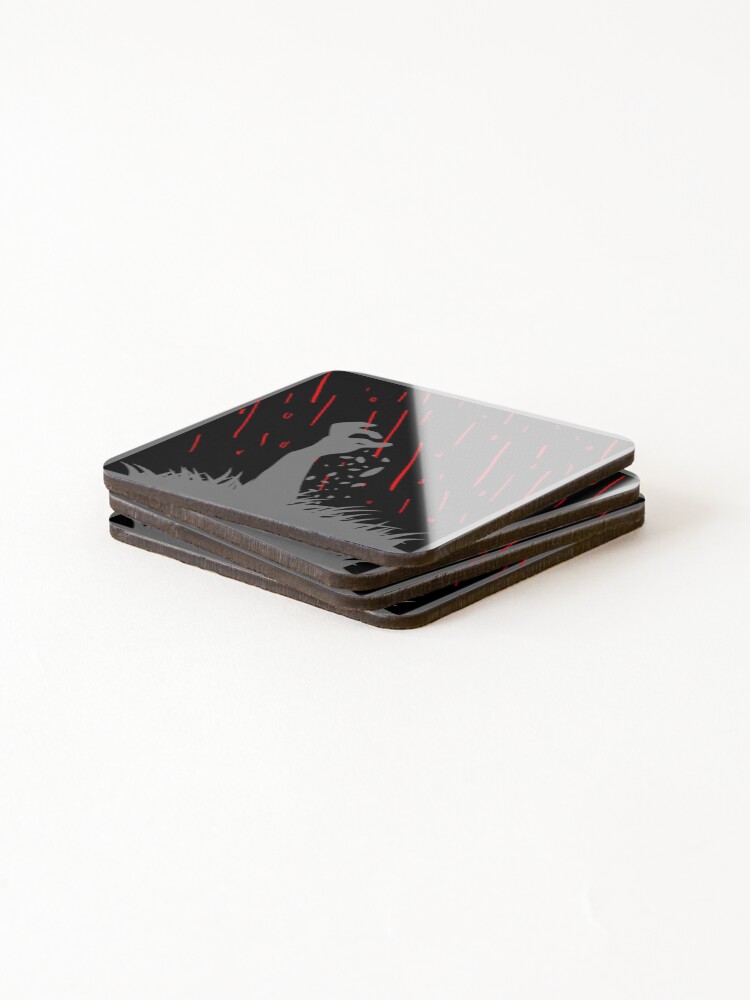 Thumbnail 4 of 5, Coasters (Set of 4), The Zombies Rise designed and sold by InfernalDesign.
