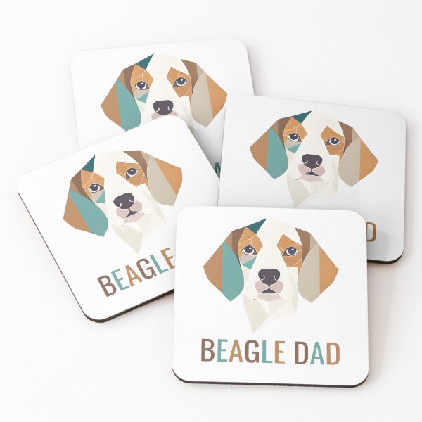Item preview, Beagle Dad (Minimalist design) designed and sold by brindled.