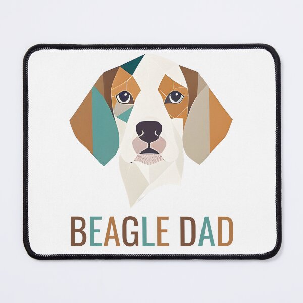 Item preview, Beagle Dad (Minimalist design) designed and sold by brindled.
