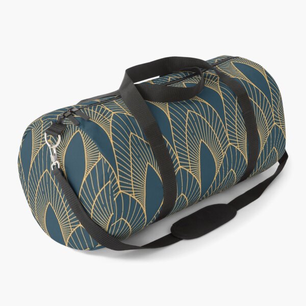 Item preview, Blue and Gold Art Deco designed and sold by KatsCanvas.