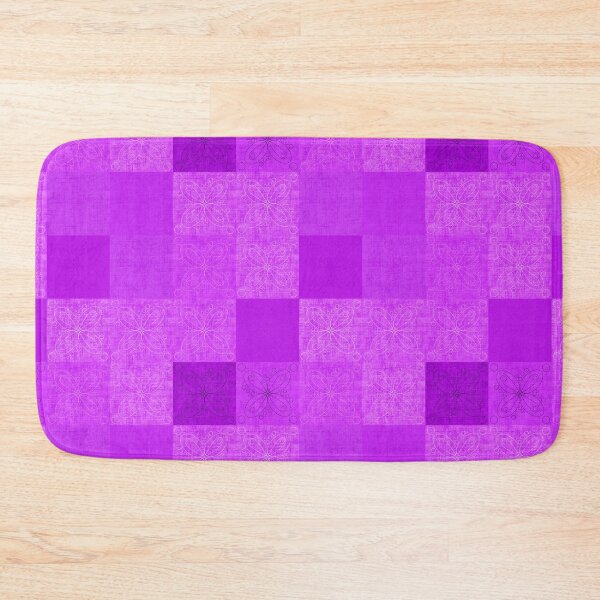 Item preview, Linen patchwork - pink designed and sold by PurpleSandpiper.