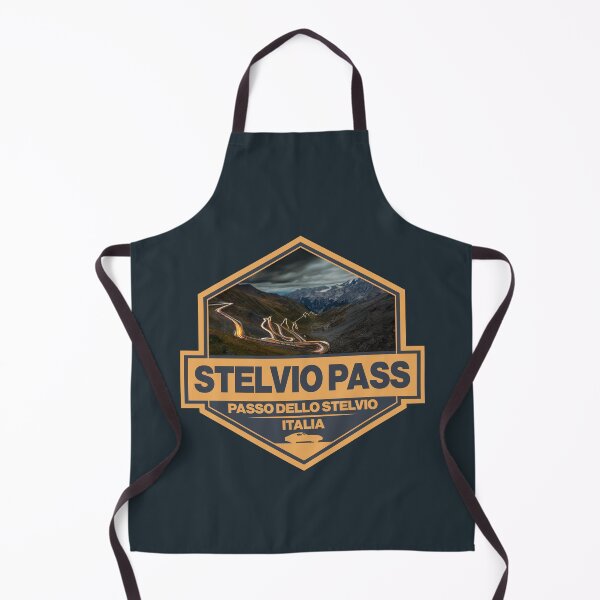 Item preview, Stelvio Pass Passo Dello Stelvio Travel Art Badge designed and sold by KrisSidDesigns.