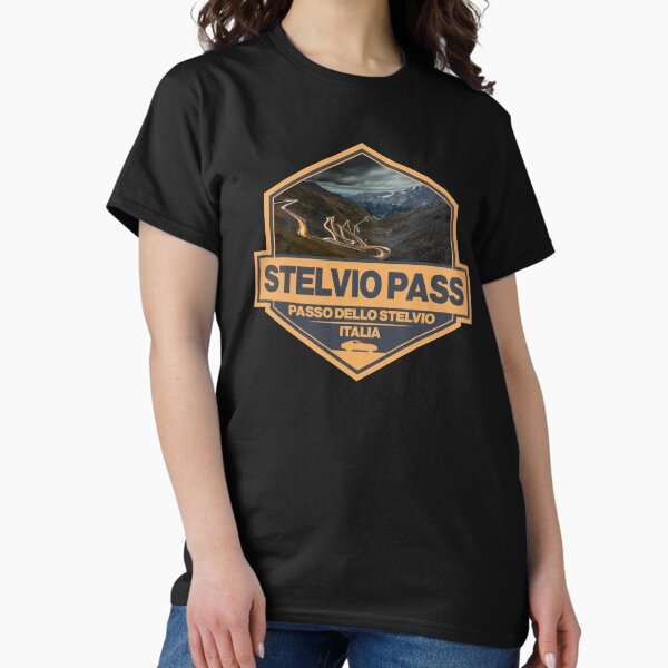 Item preview, Stelvio Pass Passo Dello Stelvio Travel Art Badge designed and sold by KrisSidDesigns.
