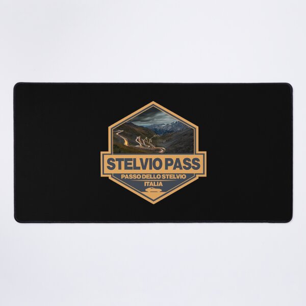 Item preview, Stelvio Pass Passo Dello Stelvio Travel Art Badge designed and sold by KrisSidDesigns.