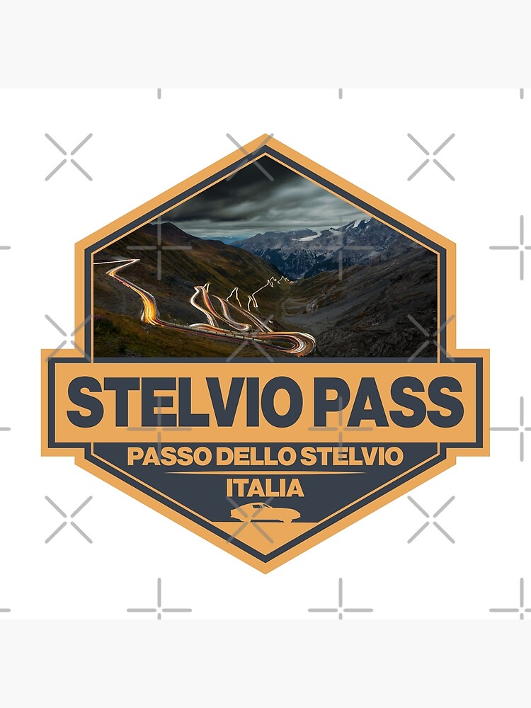 Grußkarte for Sale mit Stelvio Passo Dello Stelvio Travel Art