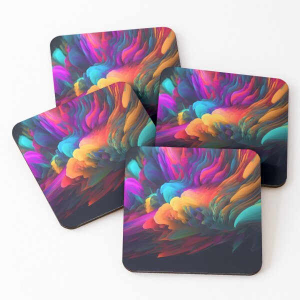 Item preview, Abstract Rainbow Cloud Art designed and sold by PeteRascal.