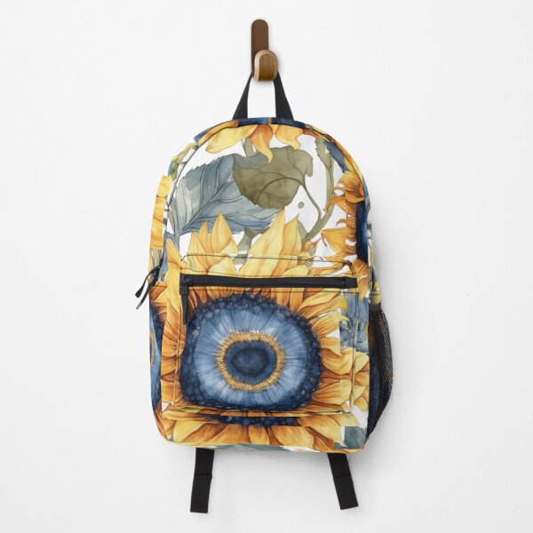 Aperçu de l'œuvre Tuile de tournesol aquarelle créée et vendue par LeafyLife.