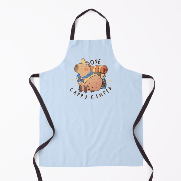 Item preview, One Cappy camper a fun capybara pun for all the happy campers designed and sold by Yarafantasyart.