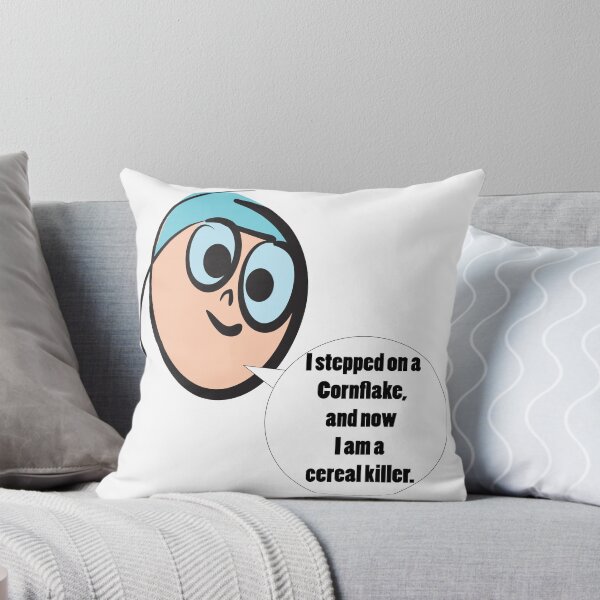 Aperçu de l'œuvre Cheveux bleus avec Smile Cereal Killer / Kid's Art / Kid Jokes créée et vendue par ProjectX23.