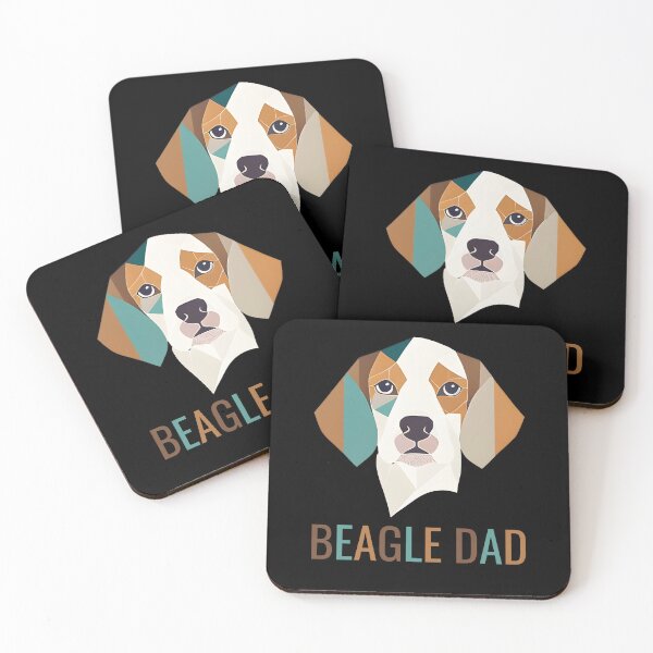Item preview, Beagle Dad (Minimalist design) designed and sold by brindled.
