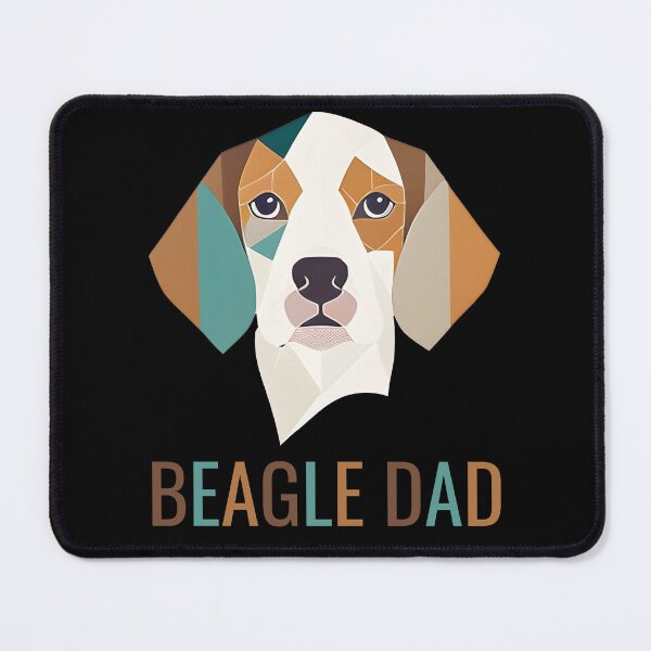 Item preview, Beagle Dad (Minimalist design) designed and sold by brindled.