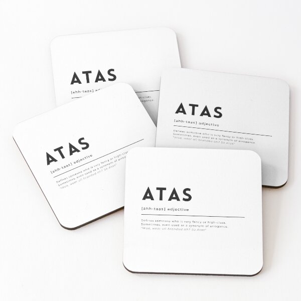 Item preview, Singlish Dictionary - Atas designed and sold by huggsdoodles.