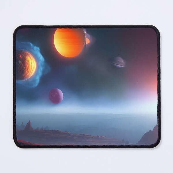 Item preview, Planets and Dimensions Collide designed and sold by Ink Art Design.