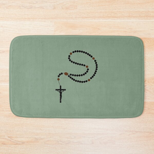 Item preview, Brown wooden catholic rosary. Cross. Rosary necklace. Beaded rosary. Rosary prayer. designed and sold by Tanysl.