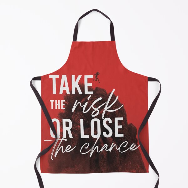 Item preview, Take the risk or lose the chance motivational quote designed and sold by illustratiff.