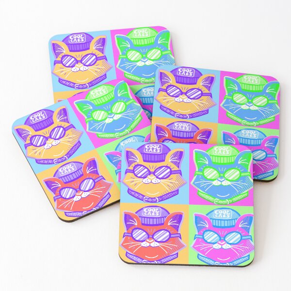 Item preview, Cool Cats Logo designed and sold by Elena Garrido.