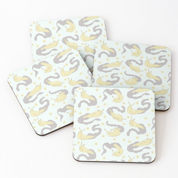 Item preview, Banana Slugs with Swirly Slime Trails designed and sold by Amy Hadden.