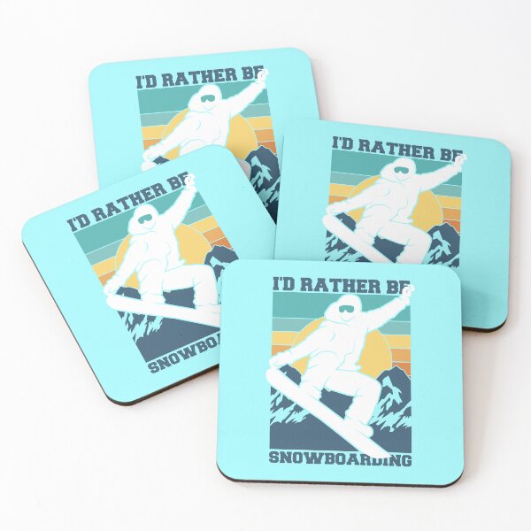 Item preview, Snowboard Life - I’d Rather Be Snowboarding Where the Alpines are designed and sold by KaylaStudio.