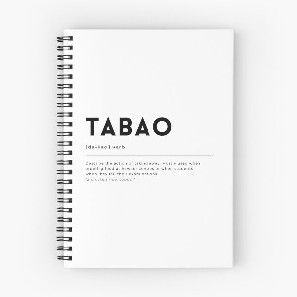Item preview, Singlish Dictionary - Tabao designed and sold by huggsdoodles.