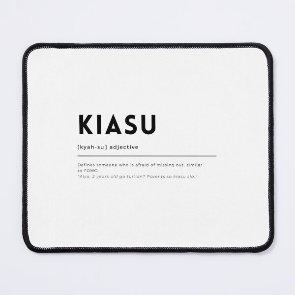 Item preview, Singlish Dictionary - Kiasu designed and sold by huggsdoodles.