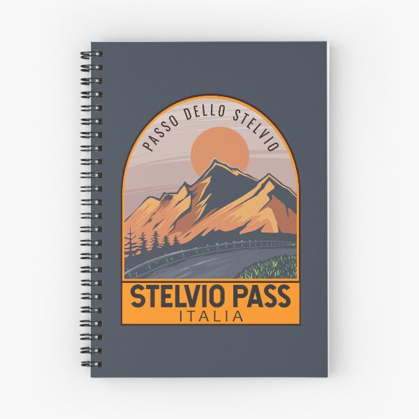 Item preview, Stelvio Pass Passo Dello Stelvio Emblema de viaje retro designed and sold by KrisSidDesigns.