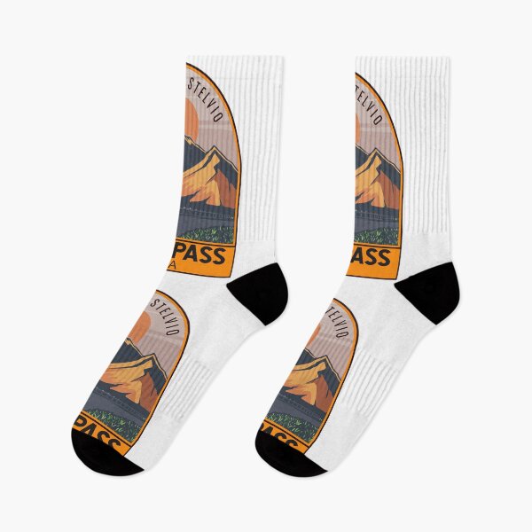Item preview, Stelvio Pass Passo Dello Stelvio Retro Travel Emblem designed and sold by KrisSidDesigns.