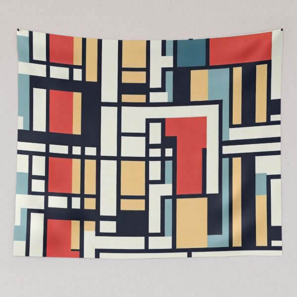 Item preview, Bauhaus pattern designed and sold by Donkey's Salad.