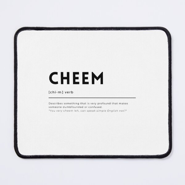 Item preview, Singlish Dictionary - Cheem designed and sold by huggsdoodles.