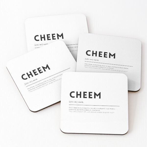 Item preview, Singlish Dictionary - Cheem designed and sold by huggsdoodles.