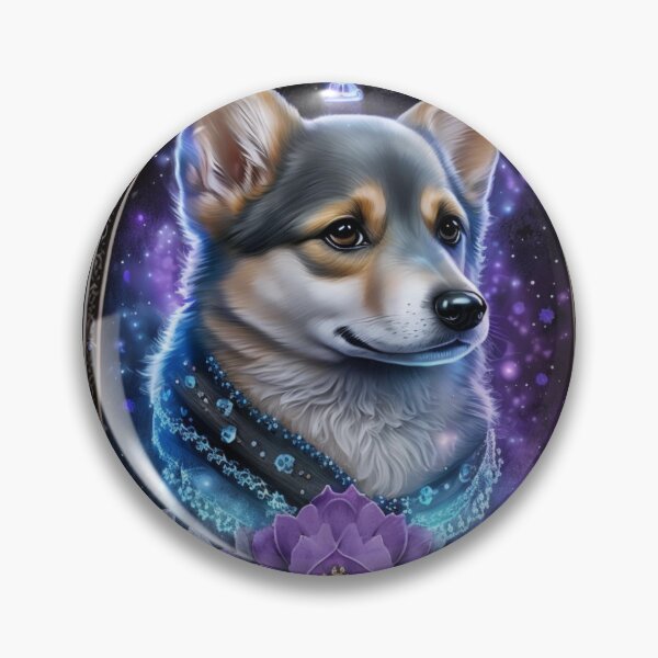 Artikelvorschau, Shimmering Corgi entworfen und verkauft von Nocturne Paws.