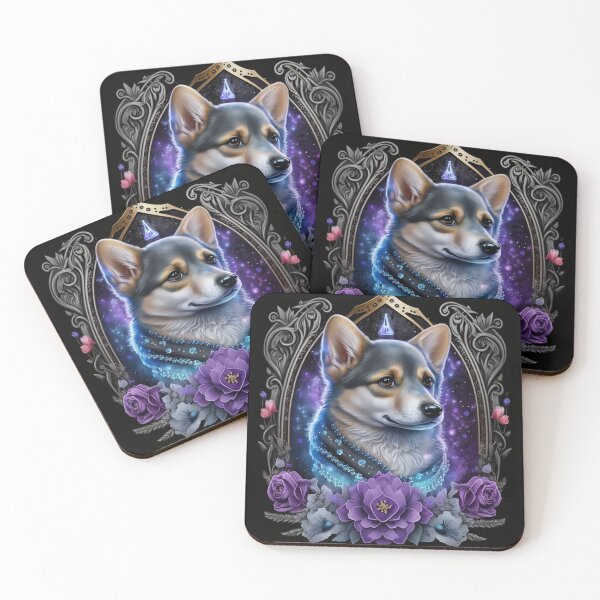Item preview, Shimmering Corgi designed and sold by Nocturne  Paws.