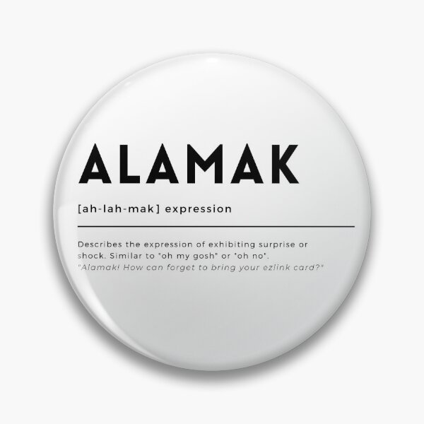 Item preview, Singlish Dictionary - Alamak designed and sold by huggsdoodles.