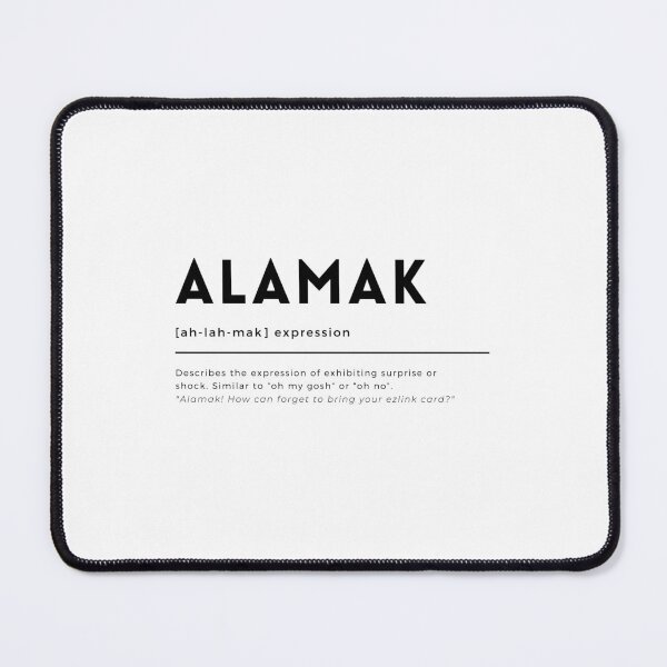 Item preview, Singlish Dictionary - Alamak designed and sold by huggsdoodles.