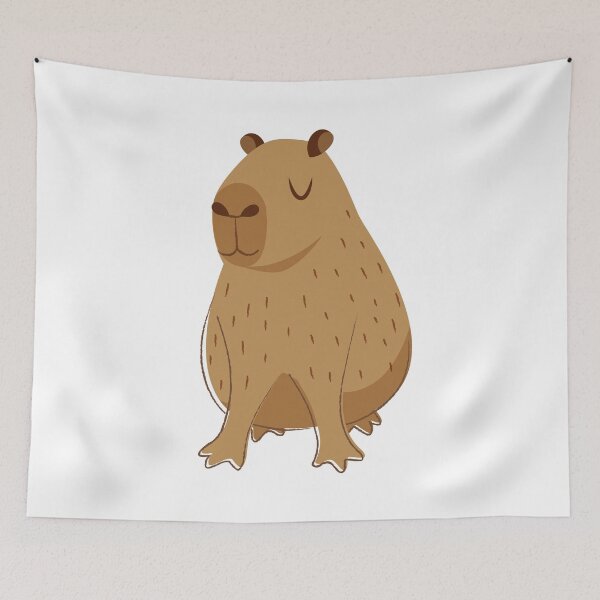 Item preview, capybara capybara designed and sold by miavaldez.