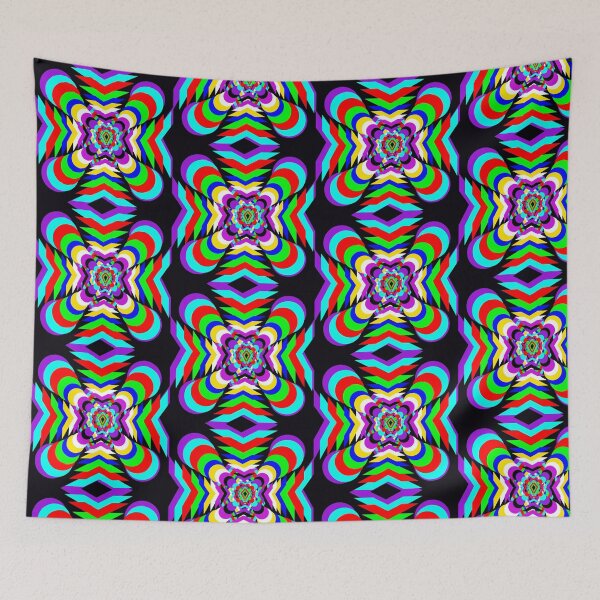 Item preview, Repeating diamonds and circles  designed and sold by awsomepatterns.