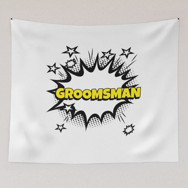 Item preview, Groomsman Comic (Graphic) designed and sold by Allyoudois.