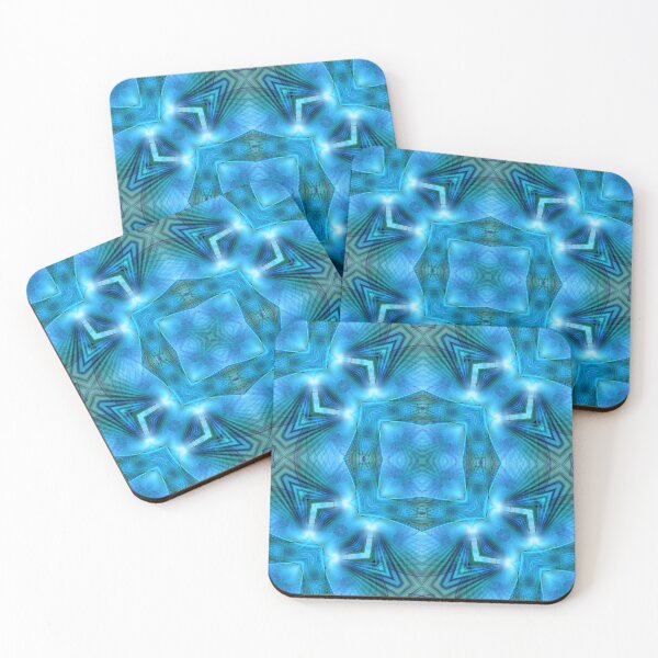 Item preview, blue electric octagon designed and sold by effervescence.