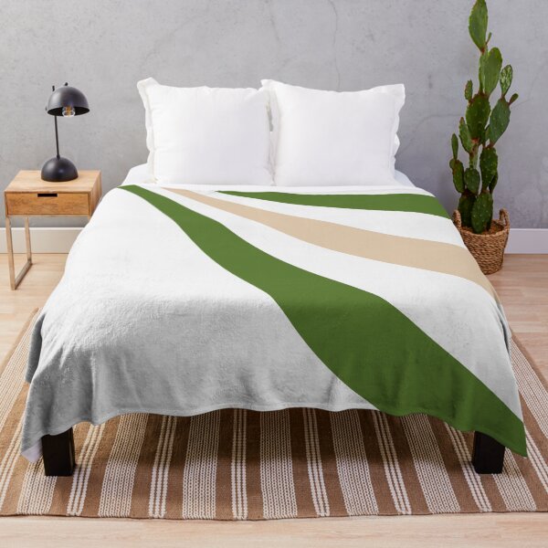 Item preview, White, Sand and Palm Green Wave designed and sold by LAEC-Shop.