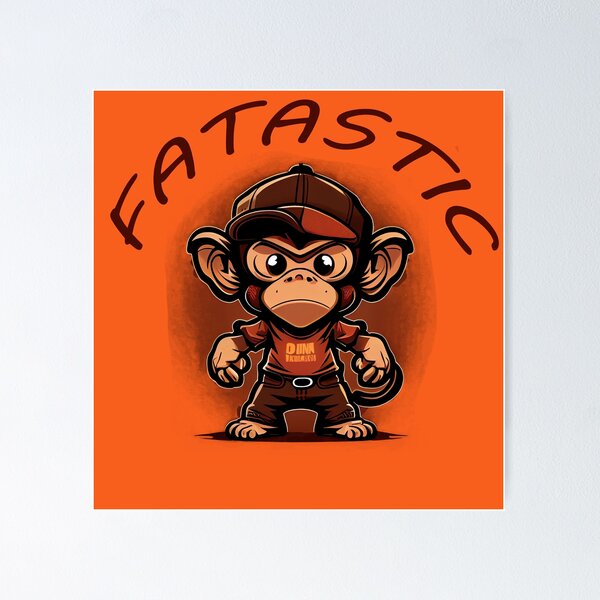 Item preview, Monkey mascot designed and sold by Lobory.