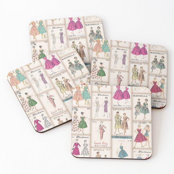 Item preview, Vintage Sewing Pattern Envelopes 1950s designed and sold by VintageStyle.