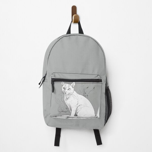 Item preview, Aegean Cat Lineart Minimalist Design designed and sold by EmeraldeaArt.