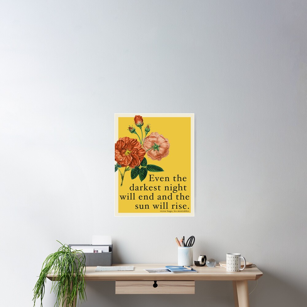 Les Miserables Quote Poster