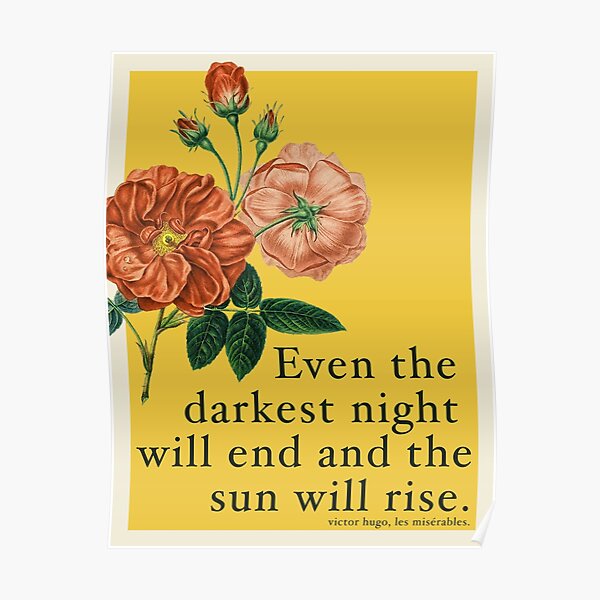 Les Miserables Quote Poster