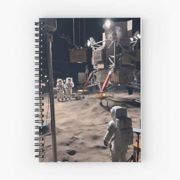 Item preview, The moon landing being filmed in a movie studio  designed and sold by CanyonGarageArt.